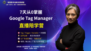 Google Tag Manager 从0到实战 · 7天陪学营